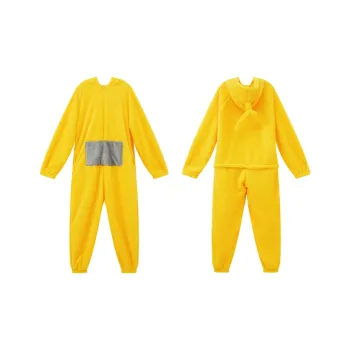 Sleep Students Dormitory Home Outerwear Ready Loungewear Jumpsuits Unisex Yellow