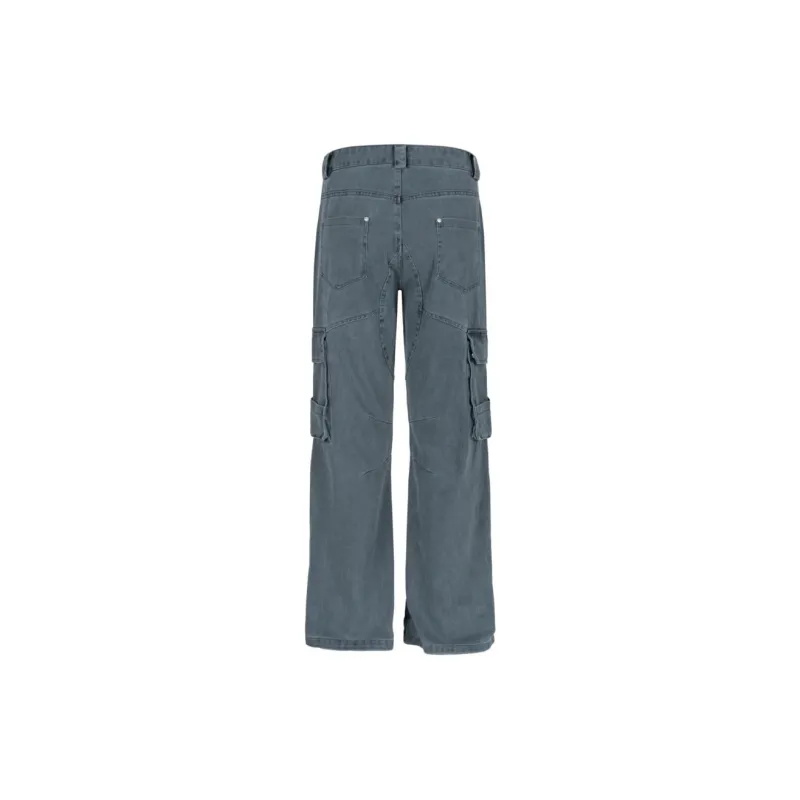 GBXM Cargo Pants Unisex Concrete Gray-1