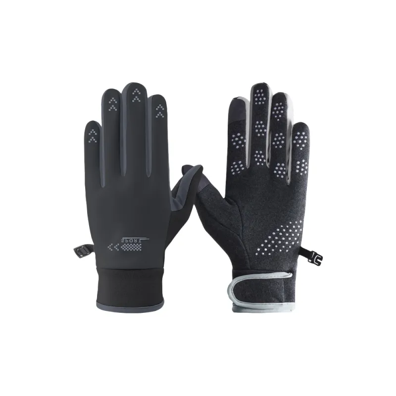MEETSUNNY Polyester Knit Gloves Unisex-3