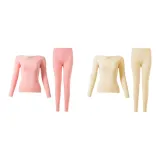 Women's 2 Set (Pink+Skin)