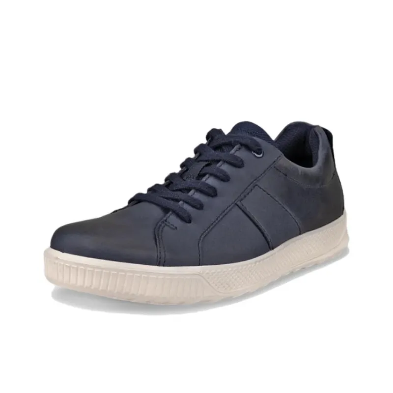 Ecco BYWAY Low Top Casual Shoes Men's Blue-1