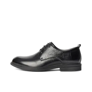 Senda Dress Shoes Men Low Top Black