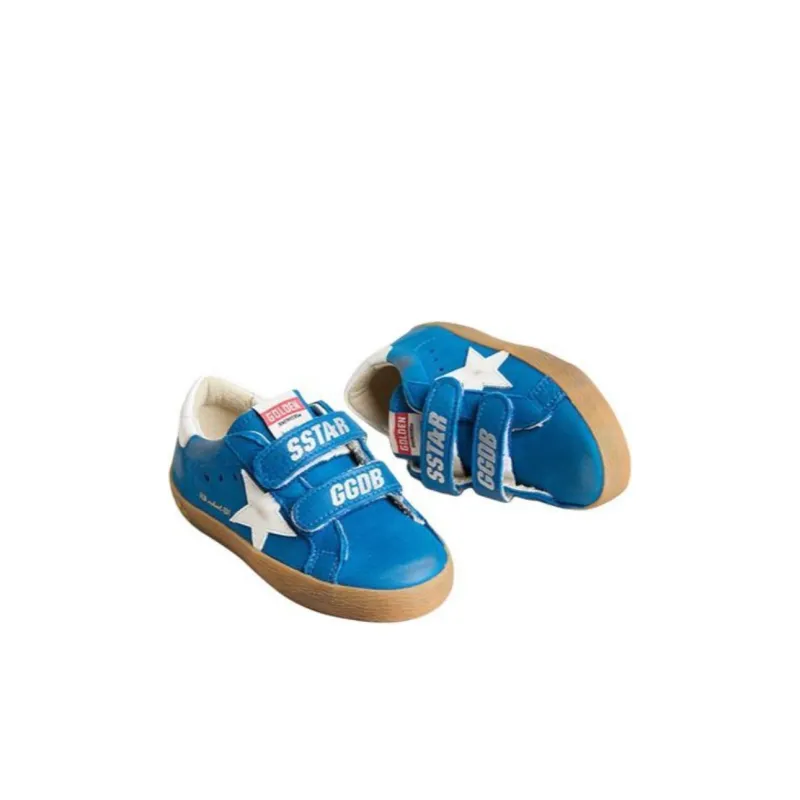 Golden Goose Low Top Kids' Skateboarding Shoes Blue Kids'-2