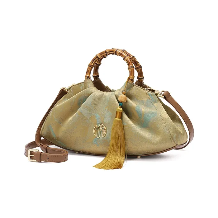 Ancient Yi Xi Handbags Cinnamon Light Brown-1