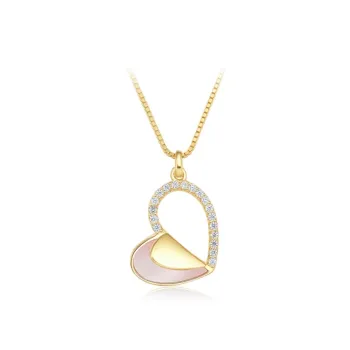 BYI Dream S925 Silver With Mother Of Pearl Necklaces Women's