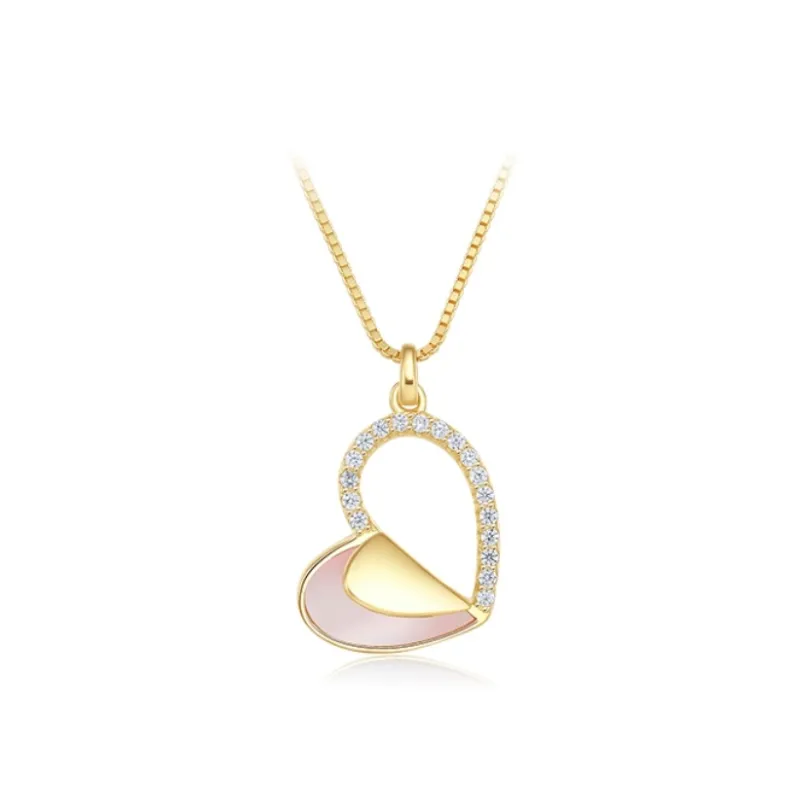 BYI Dream S925 Silver With Mother Of Pearl Necklaces Women's-0