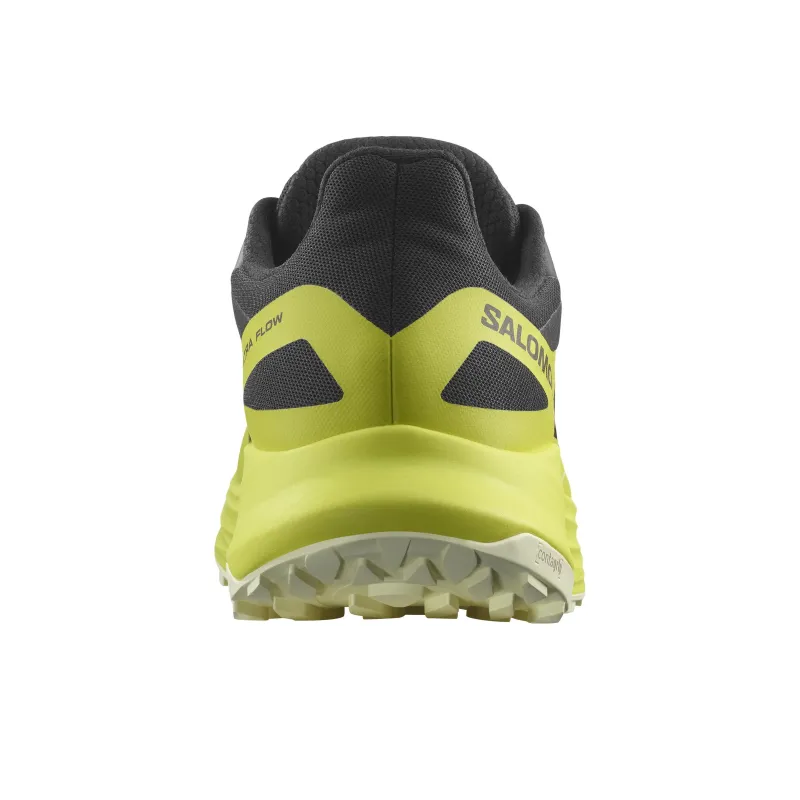 SALOMON ULTRA FLOW Anti-Slip Wear-Resistant Low-Top Trail Running Running Shoes Men's Black Green-4