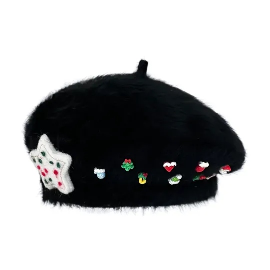 SLEEPYWALK Polyester Berets Women's-5
