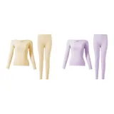 Women's 2-Piece Set (Skin+Purple)
