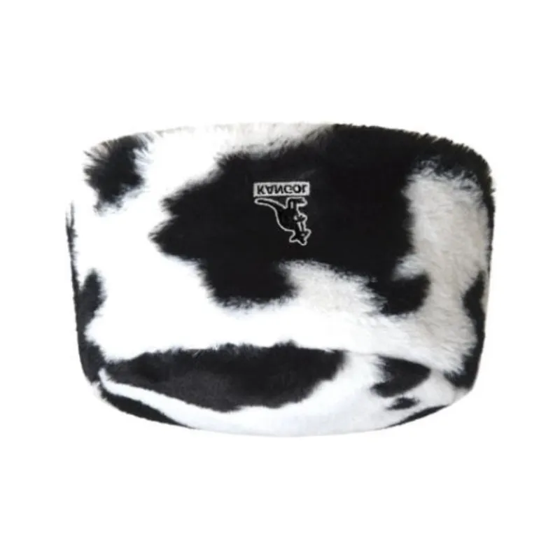 KANGOL Faux Fur Hats & Caps Unisex Black And White Spots-2