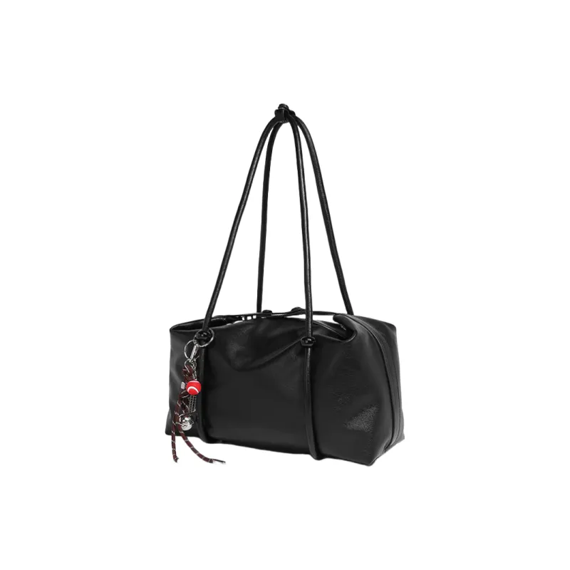 OCTSUI Synthetic Leather One Shoulder Handbag Tubas Women's Coffee/Black-8