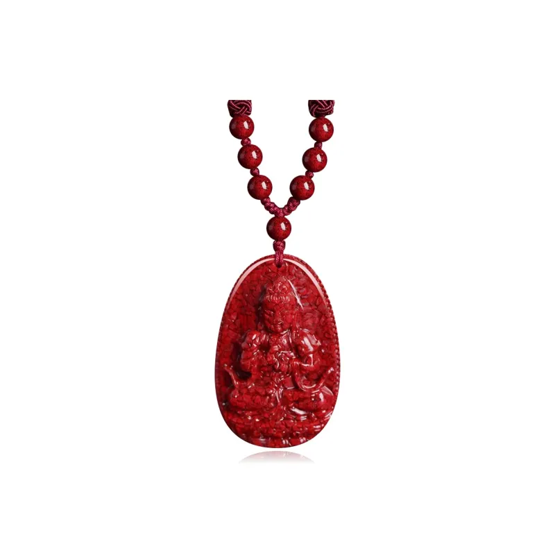 EADDA JEWELRY Cinnabar Necklaces Unisex-3