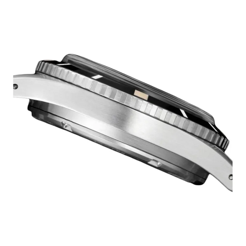 YEMA Wrist Watch Automatic Mechanical Movement Steel Strap 38mm Black Dial Men's Watches-3