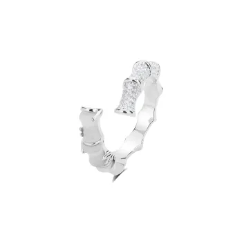 CLARKIA FLOWER Zircon Rings Women's