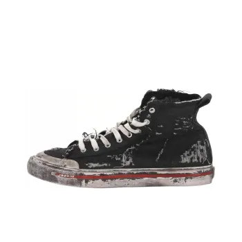 DIESEL High-Top Skateboard Shoes Men's Black