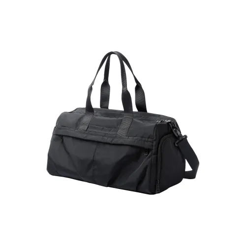 MOYYI Oxford Shoulder Bag Crossbody Bag Gym Bag Travel Bag Large Size Unisex Black