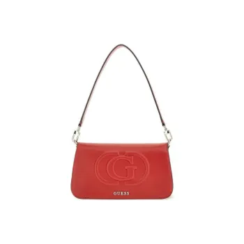 GUESS PU One Shoulder Handbag Regular Women's Red