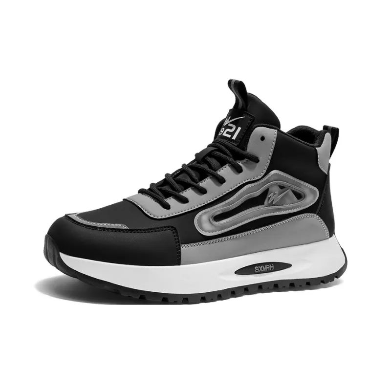 DOUBLE STAR 88 Cushioned Wear-Resistant Coverage High-Top Casual Shoes Men's-11