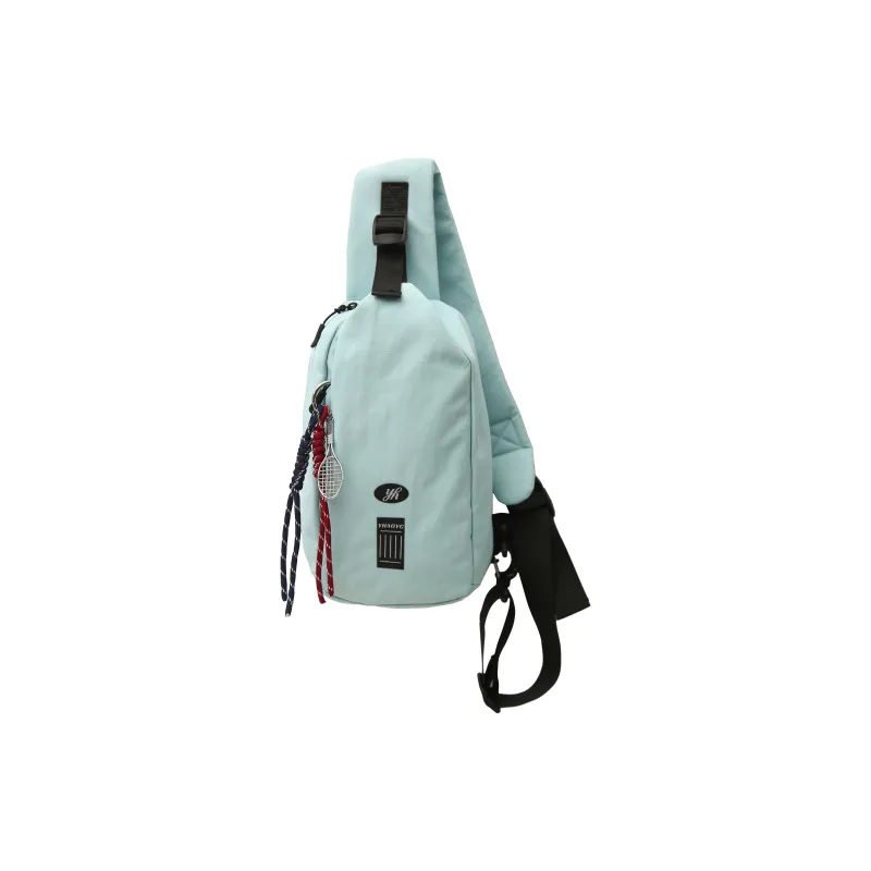 LUVISTRUE Nylon Sling Bag Regular Unisex Ecru Black/Pink/Red/Light Blue-12