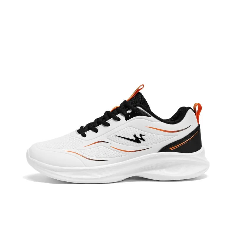 Binary Low Top Running Shoes Men's Ivory White-0