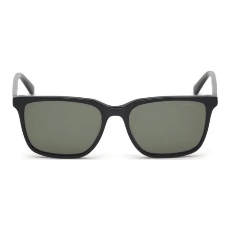 GANT Acetate Rectangular Sunglasses Men's Black-1