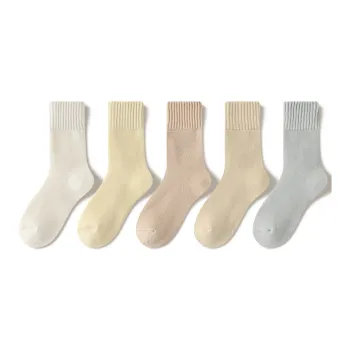JIAZINI Mid-Calf Socks Women's 5 Pack