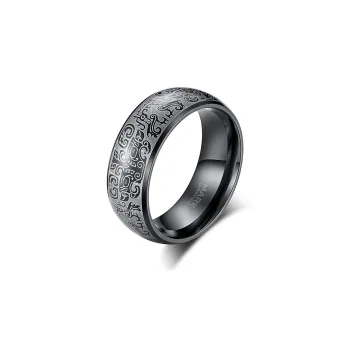FAIRWHALE Titanium Steel Rings Unisex