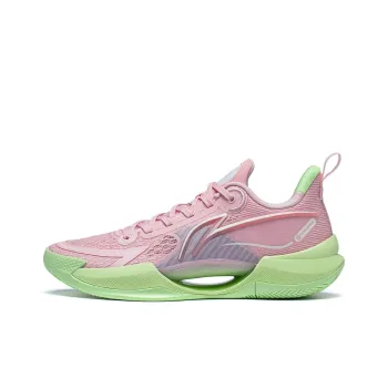 LINING Super Light V2 Basketball Shoes Men Low Top Pink