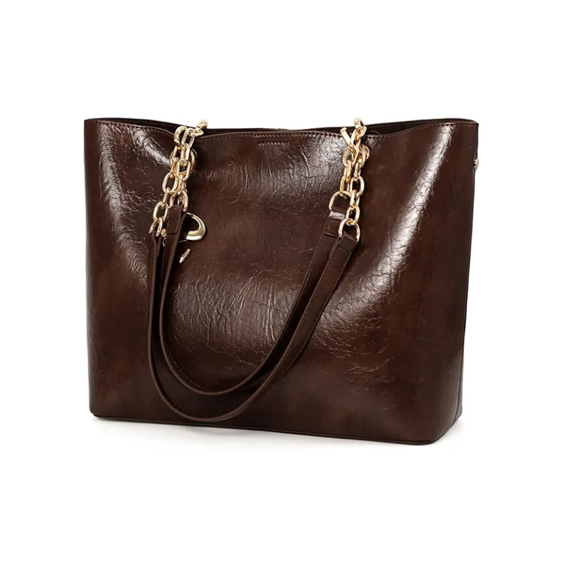 Vigno Synthetic Leather Handbag, Shoulder Bag Regular Women's Black/Coffee/Brown/Burgundy-18