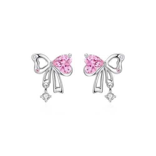 PRP S925 Silver Stud Earrings Women's