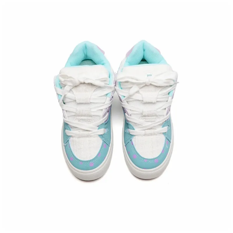 KAAVER OTTO Lightweight And Breathable Low-Top Versatile Girlish Heart Cute Skateboard Shoes Women's-19