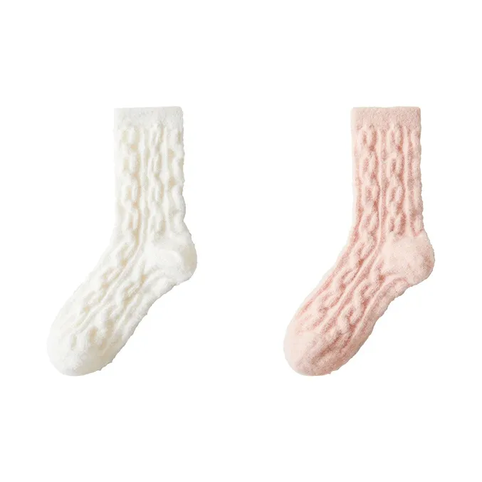 Top Melon Mid Calf Socks Women's Combo Set-6