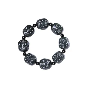 JUNWEN Hetian Jade Bracelets Green Jade Unisex