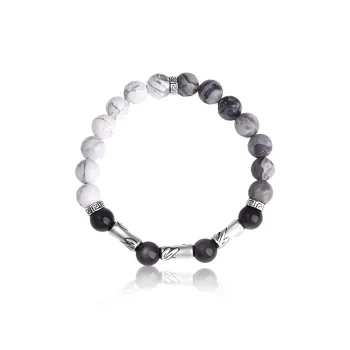 FOREVER MELODY Obsidian Bracelets Men's