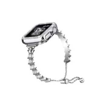 QIZHENG Watch Band Apple Compatibility Metal