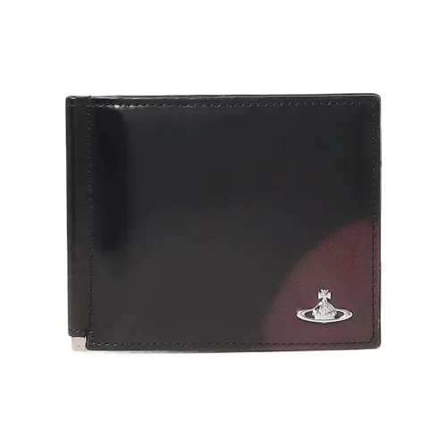 Vivienne Westwood Cow Leather Wallet Men's Red