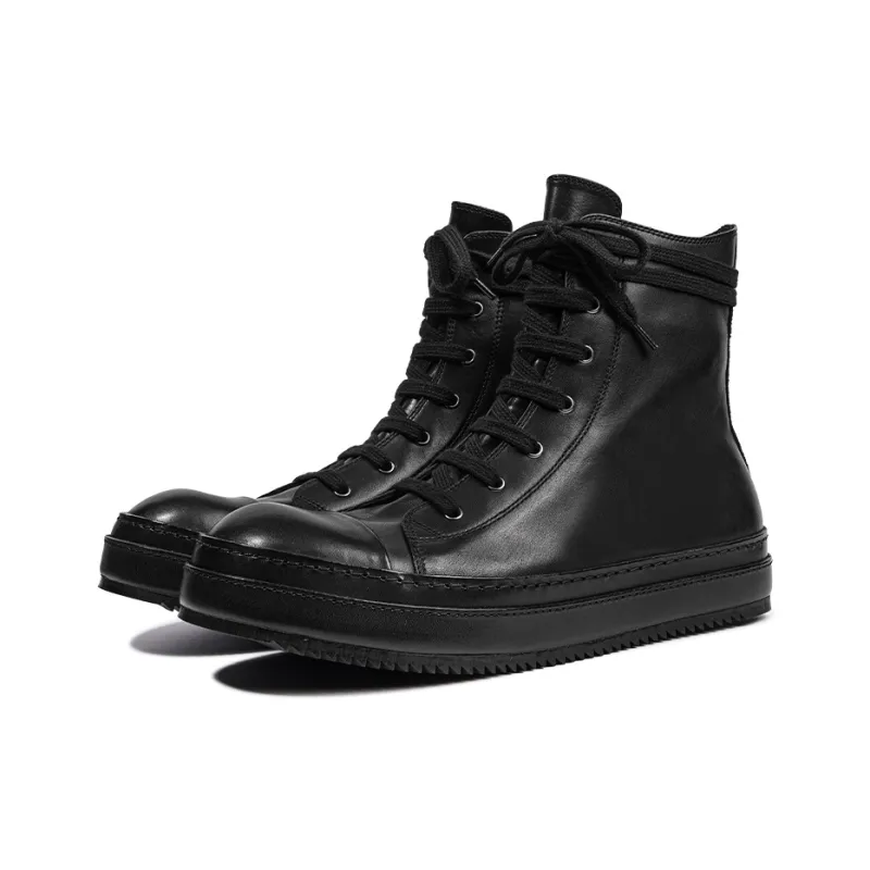 Dreambo Slip Resistant High Top Skateboard Shoes Men's-1