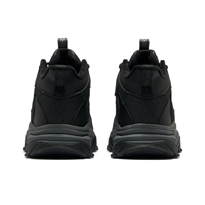 Erke Blaze 2 High Top Casual Shoes Men's Jet Black-3