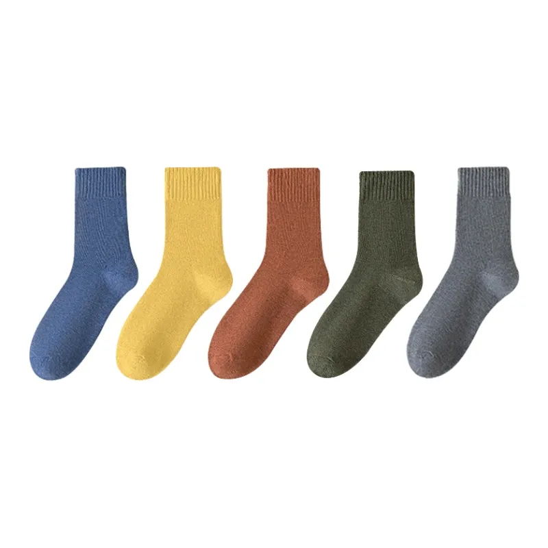 Caramella Mid Calf Socks Men's Combo Set-15
