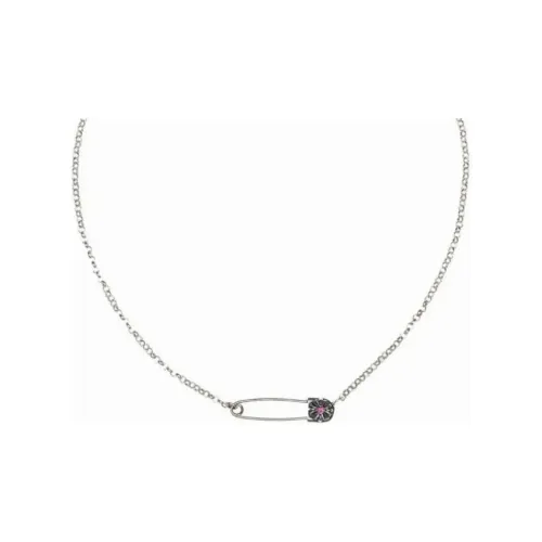 Chrome Hearts 925 Sterling Silver Necklaces Unisex Silver