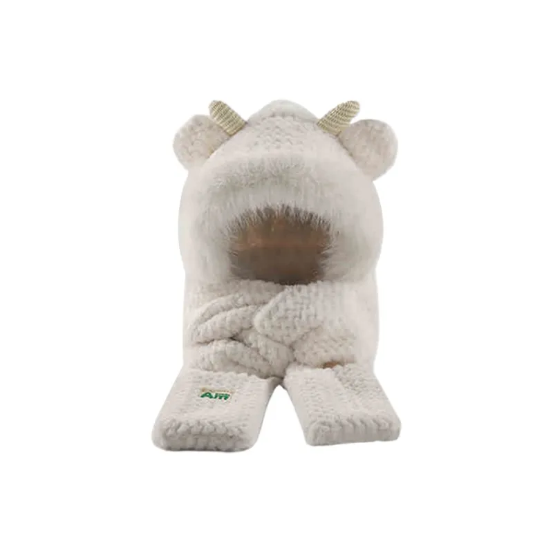 CARTELO Polyester Hoods & Plush Hats Unisex Gift Box Set-2