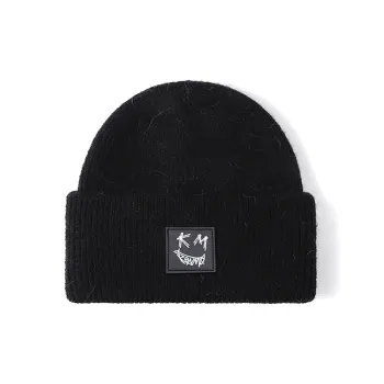 KENMO Rabbit Fur Beanies Unisex