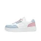 White Blue Pink