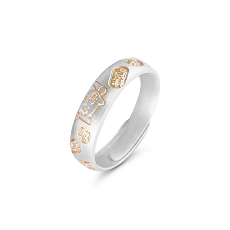 CARLHEIM S999 Fine Silver Rings Unisex-1