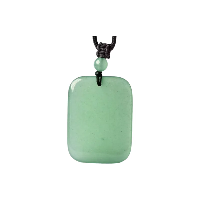 Jing Ruyu Aventurine Jade Necklaces Unisex-0