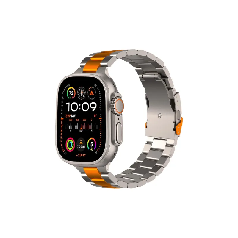 Mivana Watch Band Apple Compatibility Titanium Material-3