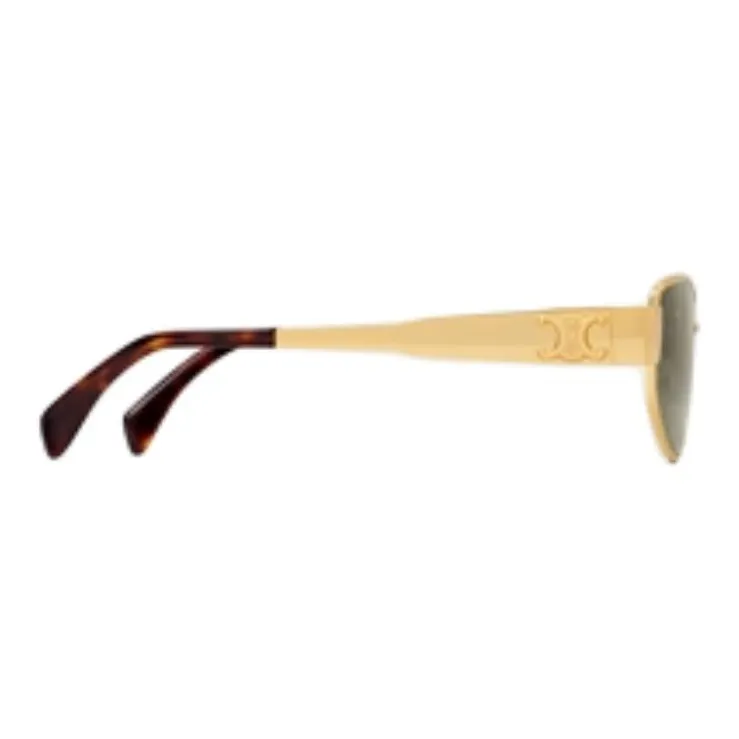 CELINE Triomphe Metal 04 Sunglasses In Metal-2