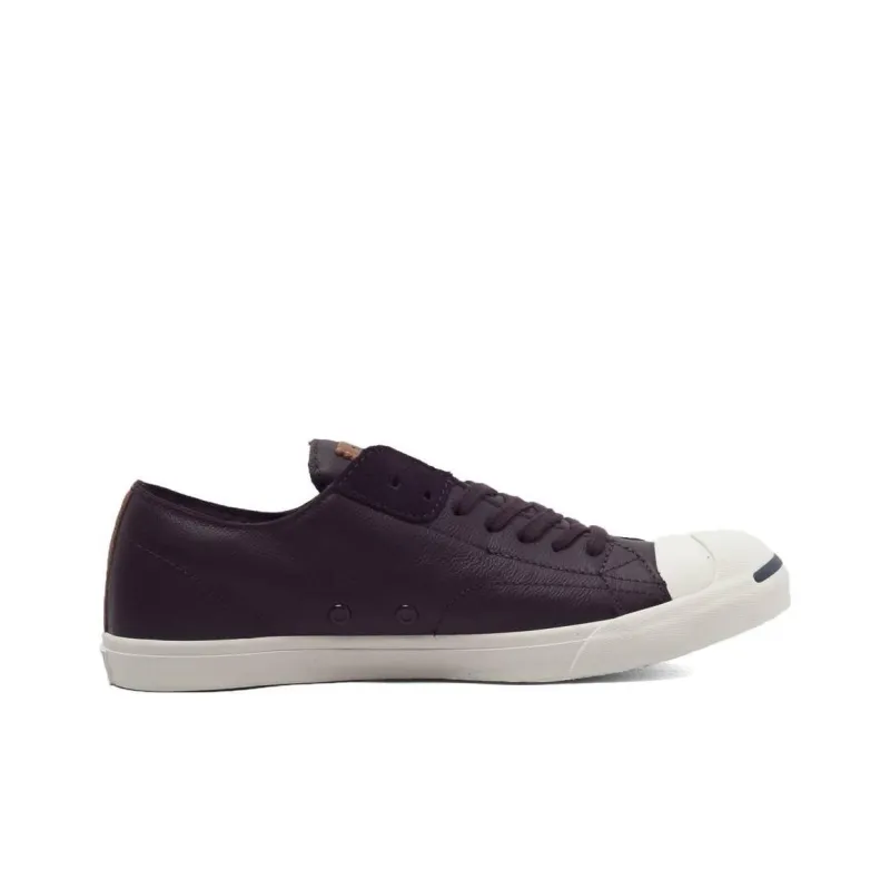 Converse Jack Purcell Anti Slip Wear Resistant Low Top Skateboard Shoes Men's Dark Brown-1