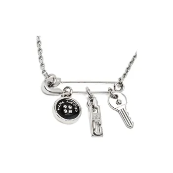 MARC JACOBS Button charm Necklace