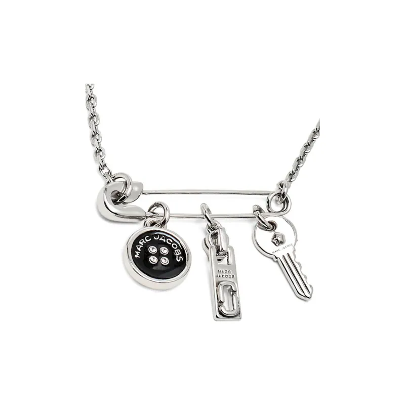 MARC JACOBS Button charm Necklace-0
